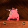 Soft toy “Pink Piglet with Floral Pattern” - Image 3