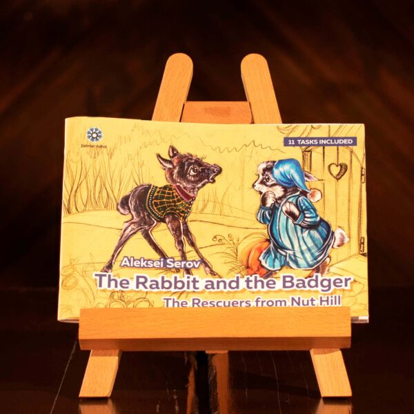 Book "The Rabbit and the Badger - The Rescuers from Nut Hill" ENG